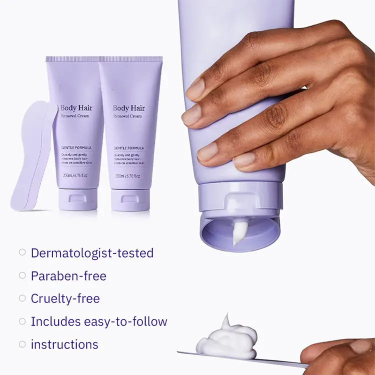 Ce este crema depilatoare și cum îndepărtează părul fără durere